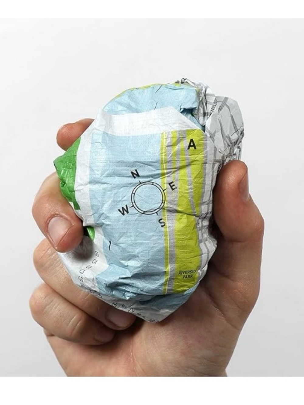 CRUMPLED CITY NEW YORK City Crumpled Map High Line  Edition FREE SHIPPING